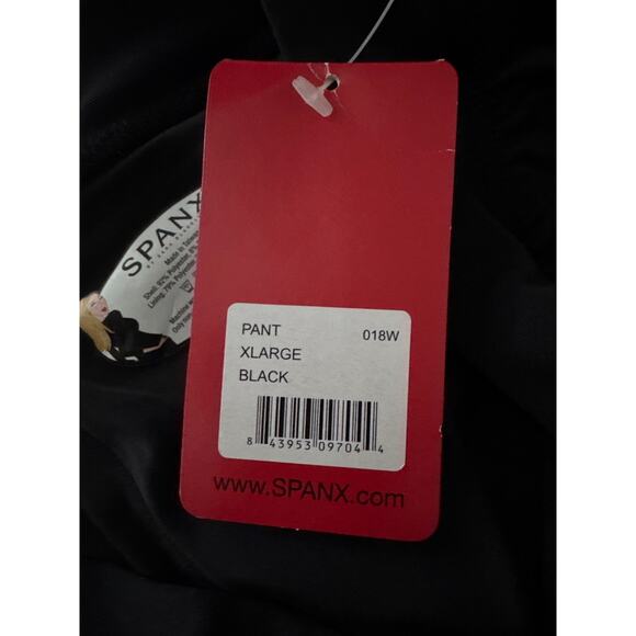 NWT Spanx Bod-a-Bing pants with a secret slimming liner black XL - Picture 9 of 15